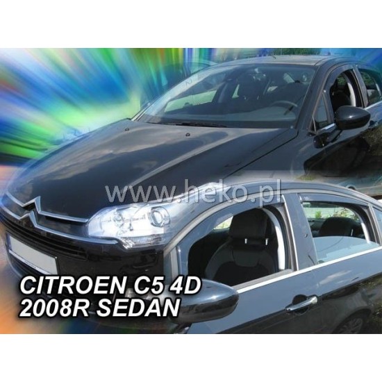 Ανεμοθραύστες για Citroen C5 (2008+) sedan , combi - 2 τμχ. εμπρός