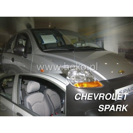 Ανεμοθραύστες για Chevrolet Spark I (2005-2010) 5 πορτο - 2 τμχ. εμπρός