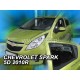 Ανεμοθραύστες για Chevrolet Spark II (2010+) 5 πορτο - 4 τμχ. εμπρός και πίσω