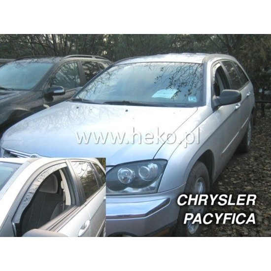 Ανεμοθραύστες για Chrysler Pacifica (2004+) 5 πορτο -  2 τμχ. εμπρός