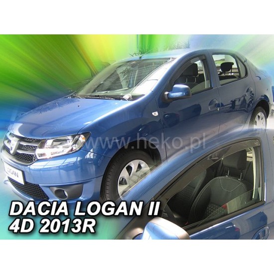 Ανεμοθραύστες για Dacia Logan II / Sandero / Stepway II (2013+) sedan , combi - 2 τμχ. εμπρός