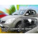 Ανεμοθραύστες για Dacia Sandero / Stepway I (2008-2012) 5 πορτο - 4 τμχ. εμπρός και πίσω