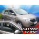 Ανεμοθραύστες για Dacia Lodgy / Dokker (2012+) 4/5 πορτο - 2 τμχ. εμπρός