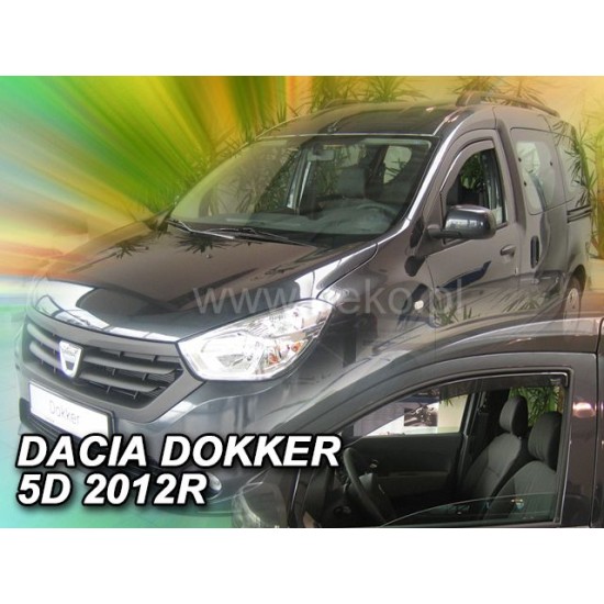 Ανεμοθραύστες για Dacia Lodgy / Dokker (2012+) 4/5 πορτο - 2 τμχ. εμπρός