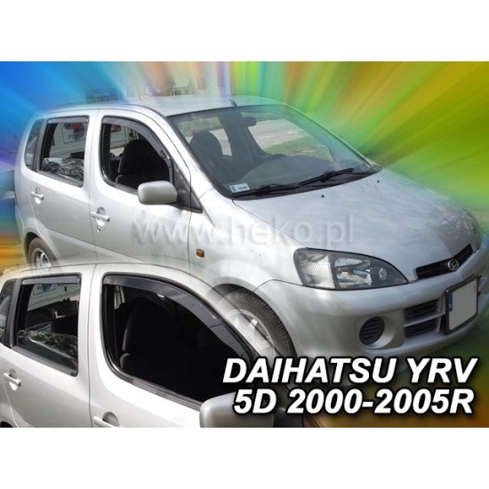 Ανεμοθραύστες για Daihatsu YRV (2000-2005) 5 πορτο - 4 τμχ. εμπρός και πίσω