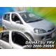 Ανεμοθραύστες για Daihatsu YRV (2000-2005) 5 πορτο - 4 τμχ. εμπρός και πίσω