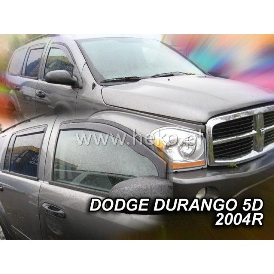 Ανεμοθραύστες για Dodge Durango (2004+) 5 πορτο - 2 τμχ. εμπρός