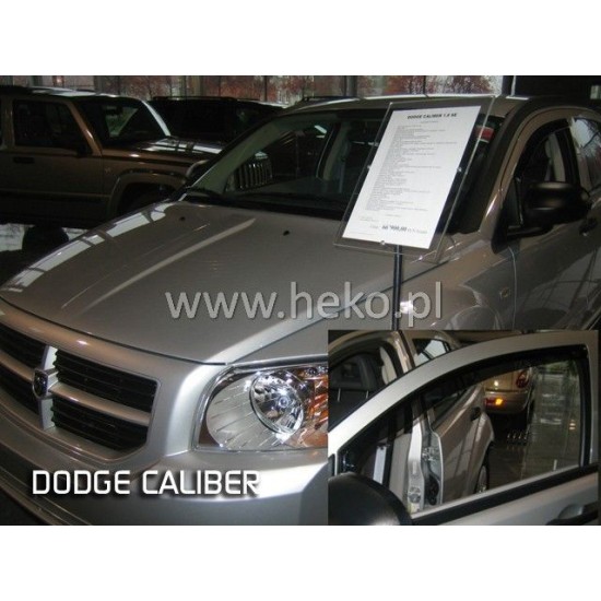 Ανεμοθραύστες για Dodge Caliber (2006+) 5 πορτο - 2 τμχ. εμπρός