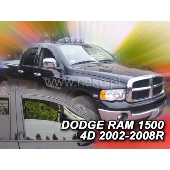 Ανεμοθραύστες για Dodge Ram 1500 (2002-2008) 4 πορτο - 2 τμχ. εμπρός