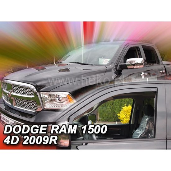 Ανεμοθραύστες για Dodge Ram 1500 (2009+) 4 πορτο - 2 τμχ. εμπρός