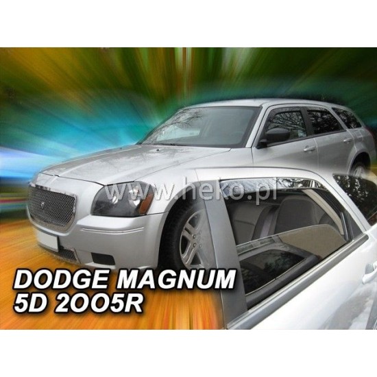 Ανεμοθραύστες για Dodge Magnum (2005-2008) combi - 4 τμχ. εμπρός και πίσω