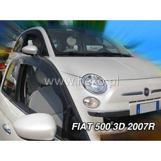 Ανεμοθραύστες για Fiat 500 (2007+) 3 πορτο