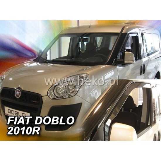 Ανεμοθραύστες για Fiat Doblo II (2001-2010) - 2 τμχ. εμπρός