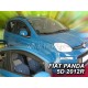 Ανεμοθραύστες για Fiat Panda II  (2003-2012) 5 πορτο - 4 τμχ. εμπρός και πίσω