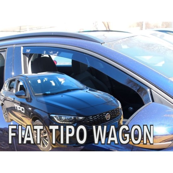 Ανεμοθραύστες για Fiat Tipo (2016+) 5 πορτο , sedan , combi - 2 τμχ. εμπρός