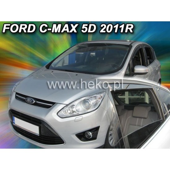 Ανεμοθραύστες για Ford Focus C-Max (2003-2011) 5 πορτο - 4 τμχ. εμπρός και πίσω