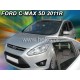 Ανεμοθραύστες για Ford Focus C-Max (2003-2011) 5 πορτο - 4 τμχ. εμπρός και πίσω