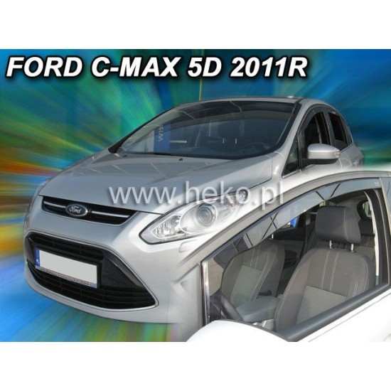 Ανεμοθραύστες για Ford Focus C-Max / Grand C-Max (2011+) 5 πορτο - 2 τμχ. εμπρός