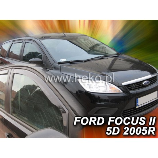 Ανεμοθραύστες για Ford Focus II (2004-2011) 5 πορτο , sedan - 2 τμχ. εμπρός