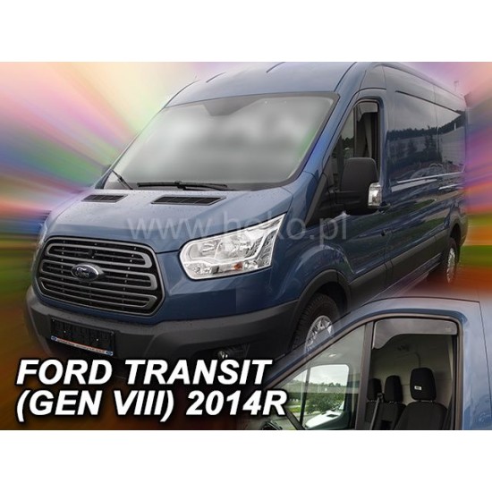 Ανεμοθραύστες για Ford Transit (2013+) μόνο για πάνω