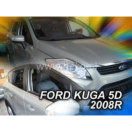 Ανεμοθραύστες για Ford Kuga I (2008-2013) 5 πορτο - 4 τμχ. εμπρός και πίσω