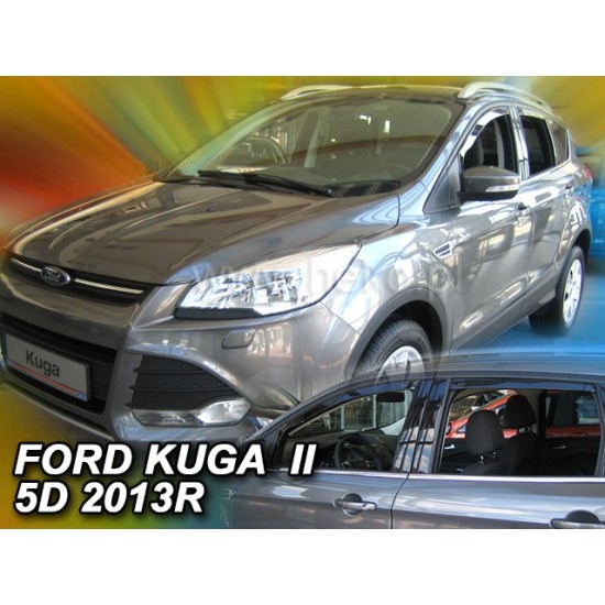 Ανεμοθραύστες για Ford Kuga II (2012+)  5 πορτο - 4 τμχ. εμπρός και πίσω