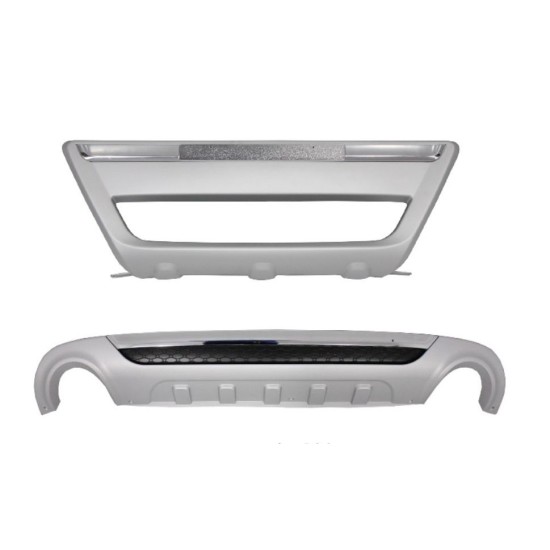 Εμπρόσθιο bull - bar και πίσω roll bar  για Volvo XC60 (2008-2013) - Facelift design