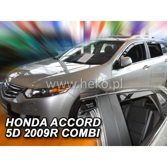 Ανεμοθραύστες για Honda Accord (2008+) combi - 4 τμχ. εμπρός και πίσω