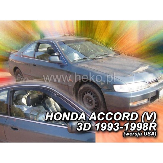 Ανεμοθραύστες για Honda Accord (1993-1998) 3 πορτο 2 τμχ. εμπρός