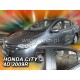 Ανεμοθραύστες για Honda City (2008+) sedan - 4 τμχ. εμπρός και πίσω