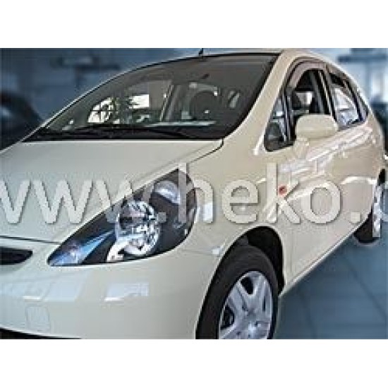 Ανεμοθραύστες για Honda Jazz (2015+) 5 πορτο - 4 τμχ εμπρός και πίσω