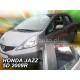 Ανεμοθραύστες για Honda Jazz (2009-2015) 5 πορτο - 4 τμχ εμπρός και πίσω