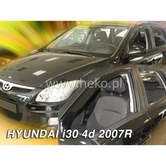 Ανεμοθραύστες για Hyundai i30 (2007-2012) 5 πορτο - 2 τμχ. εμπρός