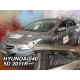 Ανεμοθραύστες για Hyundai i40 (2011+) combi - 4 τμχ. εμπρός και πίσω