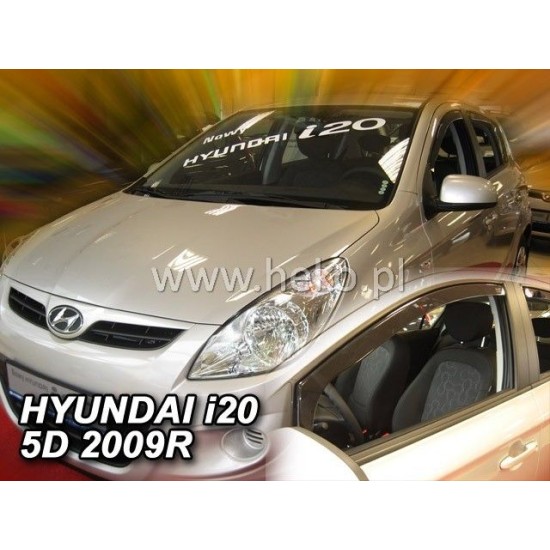 Ανεμοθραύστες για Hyundai i20 (2009-2015) 5 πορτο - 2 τμχ. εμπρός