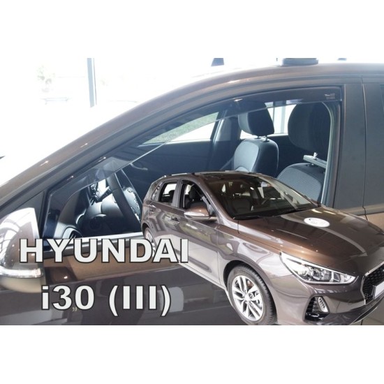 Ανεμοθραύστες για Hyundai i30 (2017+) 5 πορτο , combi - 2 τμχ. εμπρός