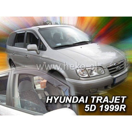 Ανεμοθραύστες για Hyundai Trajet (1999-2008) 5 πορτο - 2 τμχ. εμπρός