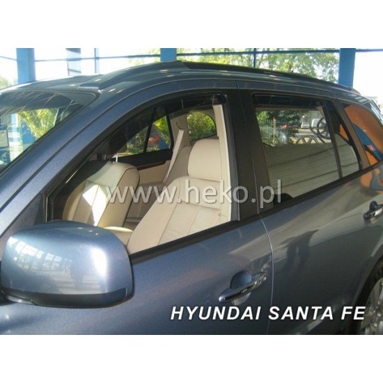 Ανεμοθραύστες για Hyundai Santa Fe (2006-2012) 5 πορτο - 2 τμχ. εμπρός