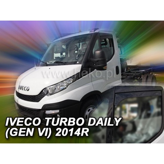 Ανεμοθραύστες για Iveco Turbo Daily (2014+) - μόνο για πάνω