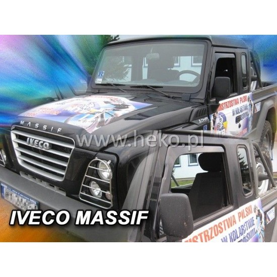 Ανεμοθραύστες για Iveco Massif (2007-2011) 2 τμχ. εμπρός