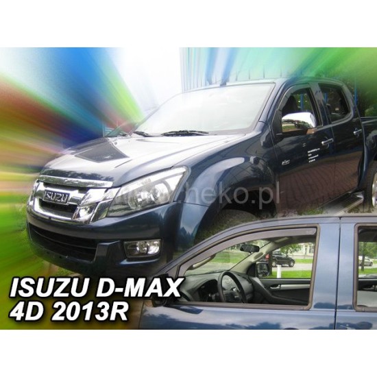 Ανεμοθραύστες για Isuzu D-Max (2012+) 2/4 πορτο - 2 τμχ. εμπρός