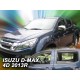 Ανεμοθραύστες για Isuzu D-Max (2012+) 4 πορτο - 4 τμχ. εμπρός και πίσω