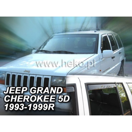 Ανεμοθραύστες για Jeep Grand Cherokee  (1993-1999) 4 τμχ. εμπρός και πίσω