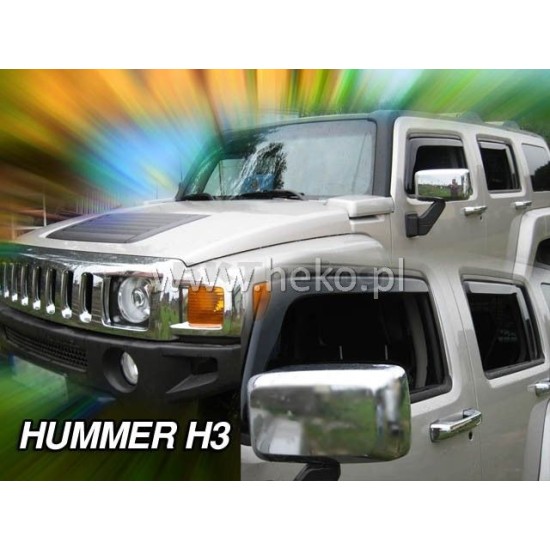 Ανεμοθραύστες για Hummer H2 5 πορτο - 4 τμχ. εμπρός και πίσω