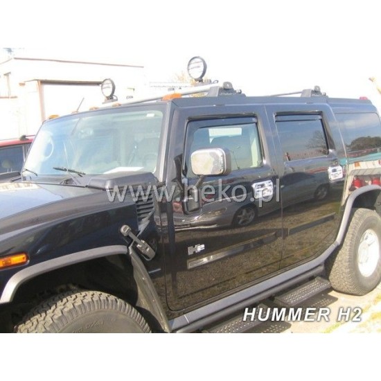 Ανεμοθραύστες για Hummer H3 5 πορτο - 2 τμχ. εμπρός