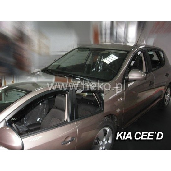 Ανεμοθραύστες για Kia Ceed (2007-2012) 5 πορτο - 4 τμχ. εμπρός και πίσω