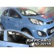 Ανεμοθραύστες για Kia Picanto (2004-2011) 5 πορτο - 2 τμχ. εμπρός