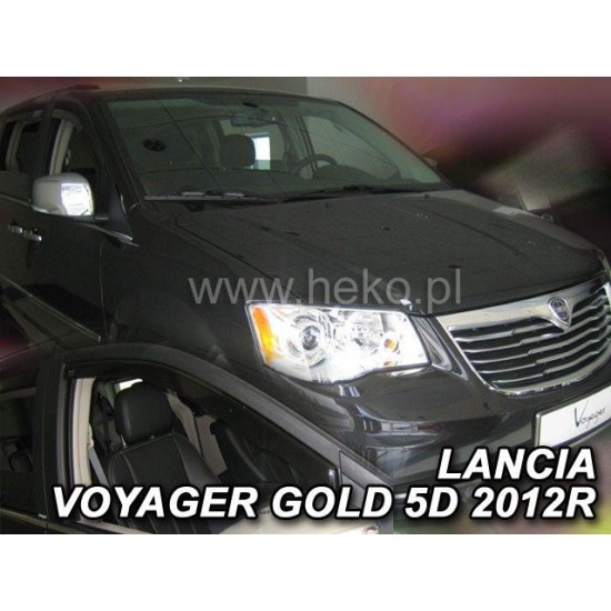 Ανεμοθραύστες για Chrysler Voyager Grand / Lancia Voyager (2008+) 5 πορτο - 2 τμχ. εμπρός