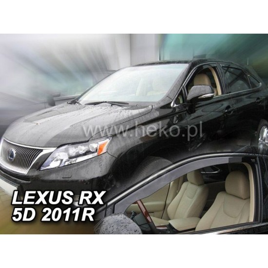 Ανεμοθραύστες για Lexus RX (2009-2015) 5 πορτο - 2 τμχ. εμπρός