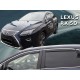 Ανεμοθραύστες για Lexus RX (2016+) sedan - 4 τμχ. εμπρός και πίσω